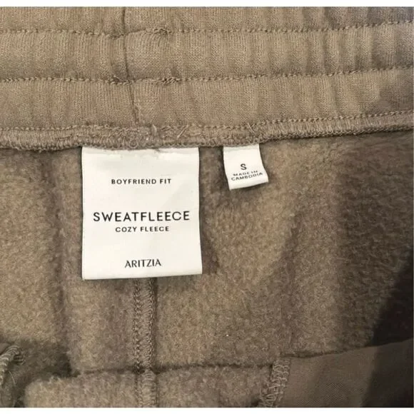 Aritzia Boyfriend Sweat-fleece Cozy Pants - Picture 5 of 6